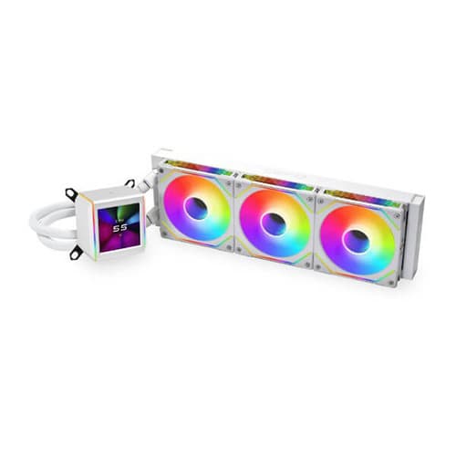 Lian Li Galahad II LCD SL-INF ARGB  360mm CPU Liquid Cooler (White)